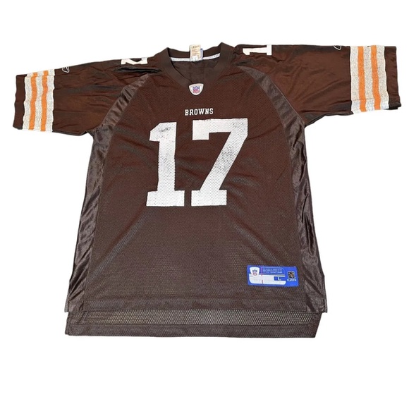 Reebok Men’s Cleveland Browns Braylon Edwards #17 Jersey Size Large - Picture 1 of 9
